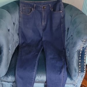 Dark Blue Denim Jeans